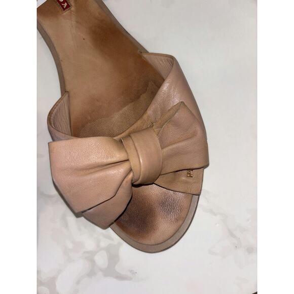 Prada Bow Leather Slides - Fair Condition - Picture 4 of 5